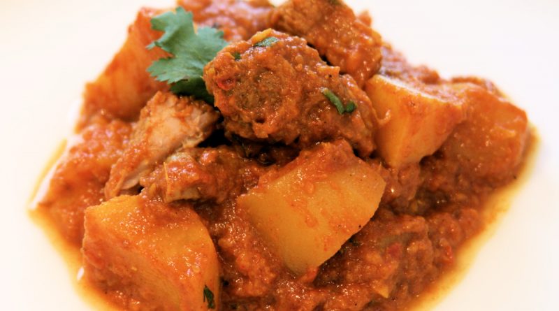 Lamm-Curry mit Kartoffeln